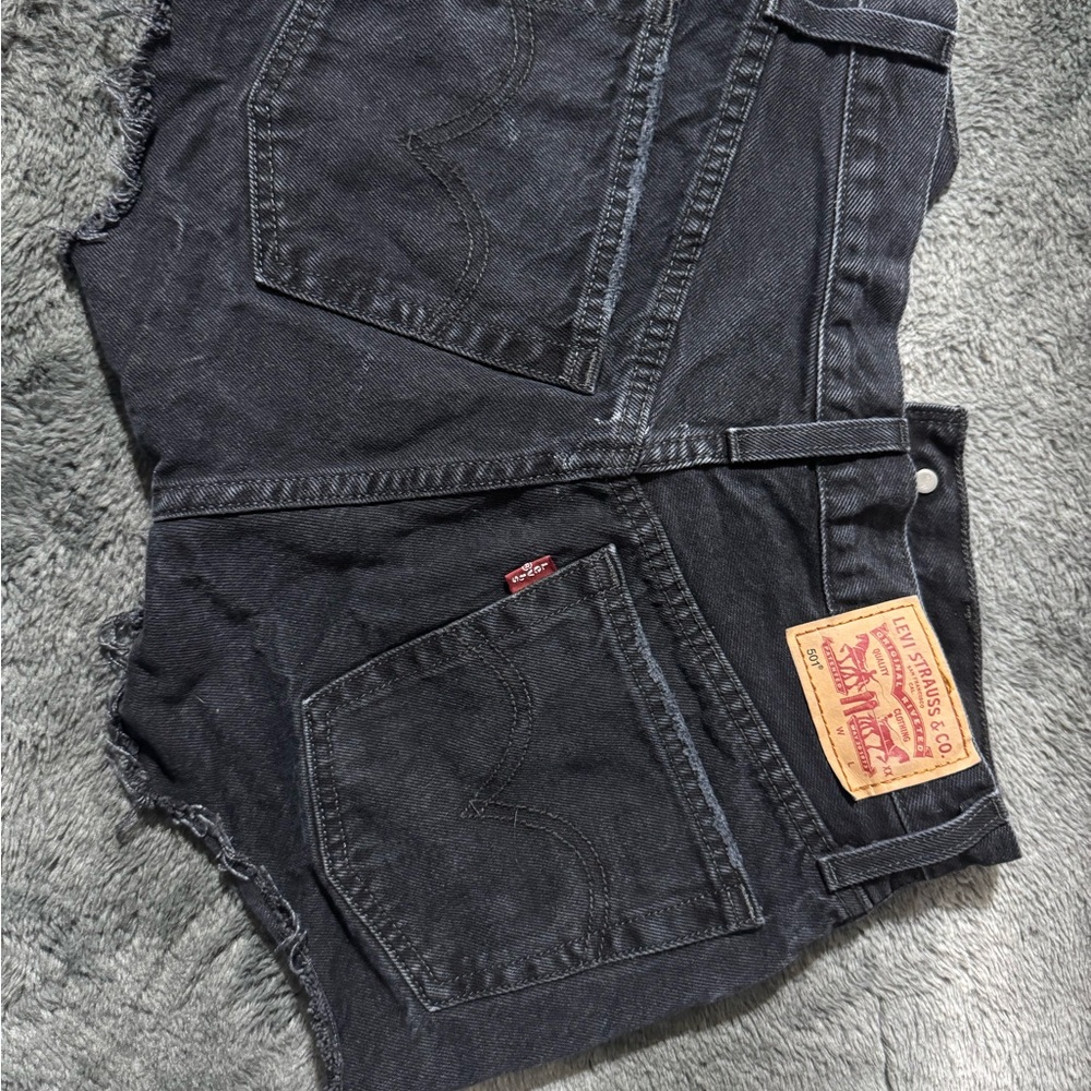 Levi's Men's Dark Gray Denim Jeans